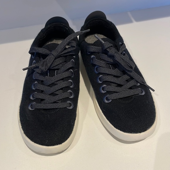 AllBirds Women’s Wool Pipers size 7, true black - Picture 1 of 4